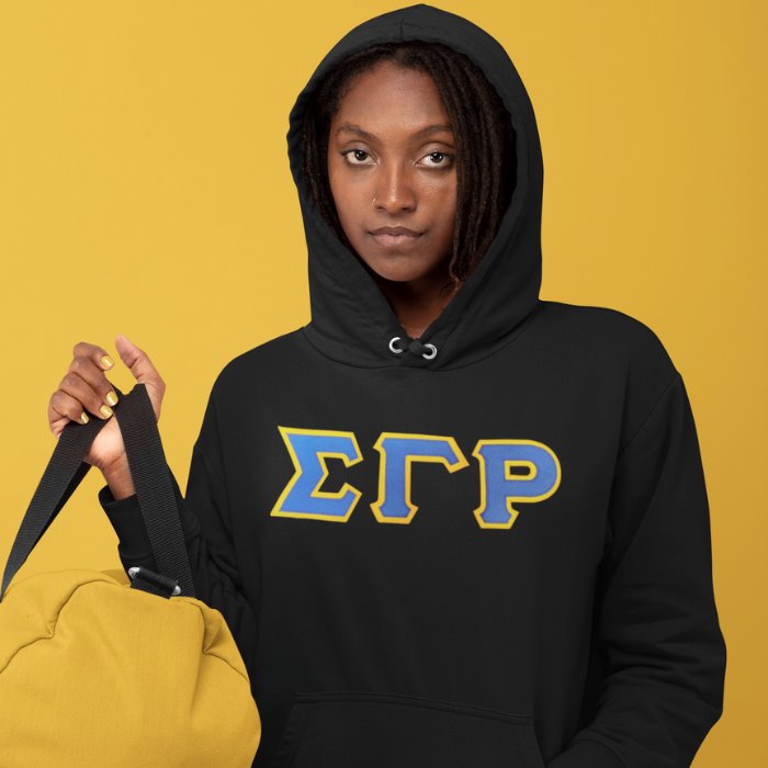 Sigma Gamma Rho Letters Hoodie