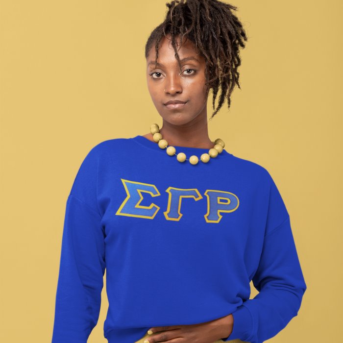 Sigma Gamma Rho Letters Sweatshirt