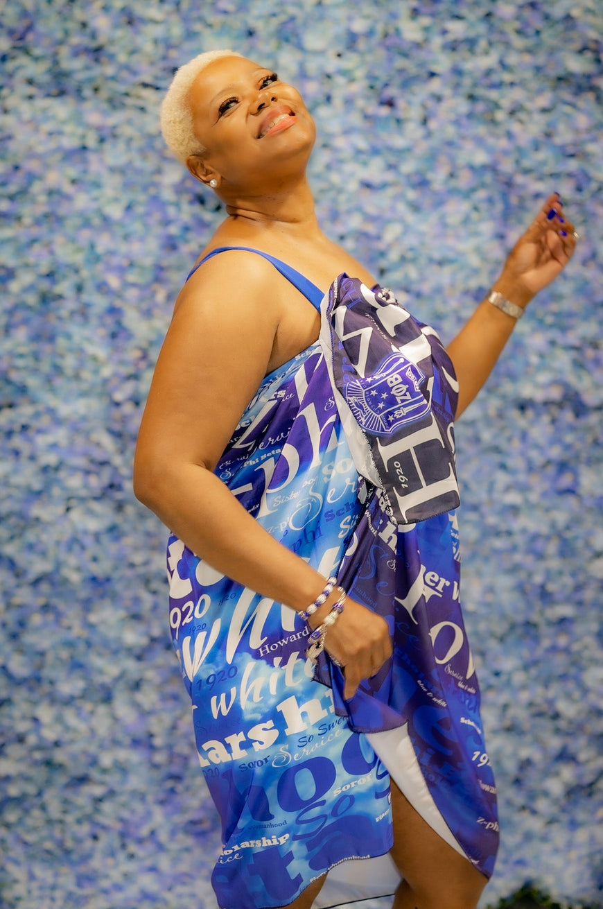 Zeta Phi Beta Beach Sarong