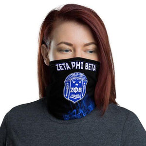 Zeta Phi Beta Face Mask Neck Gaiter