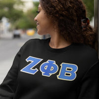 Zeta Phi Beta Letters Sweatshirt